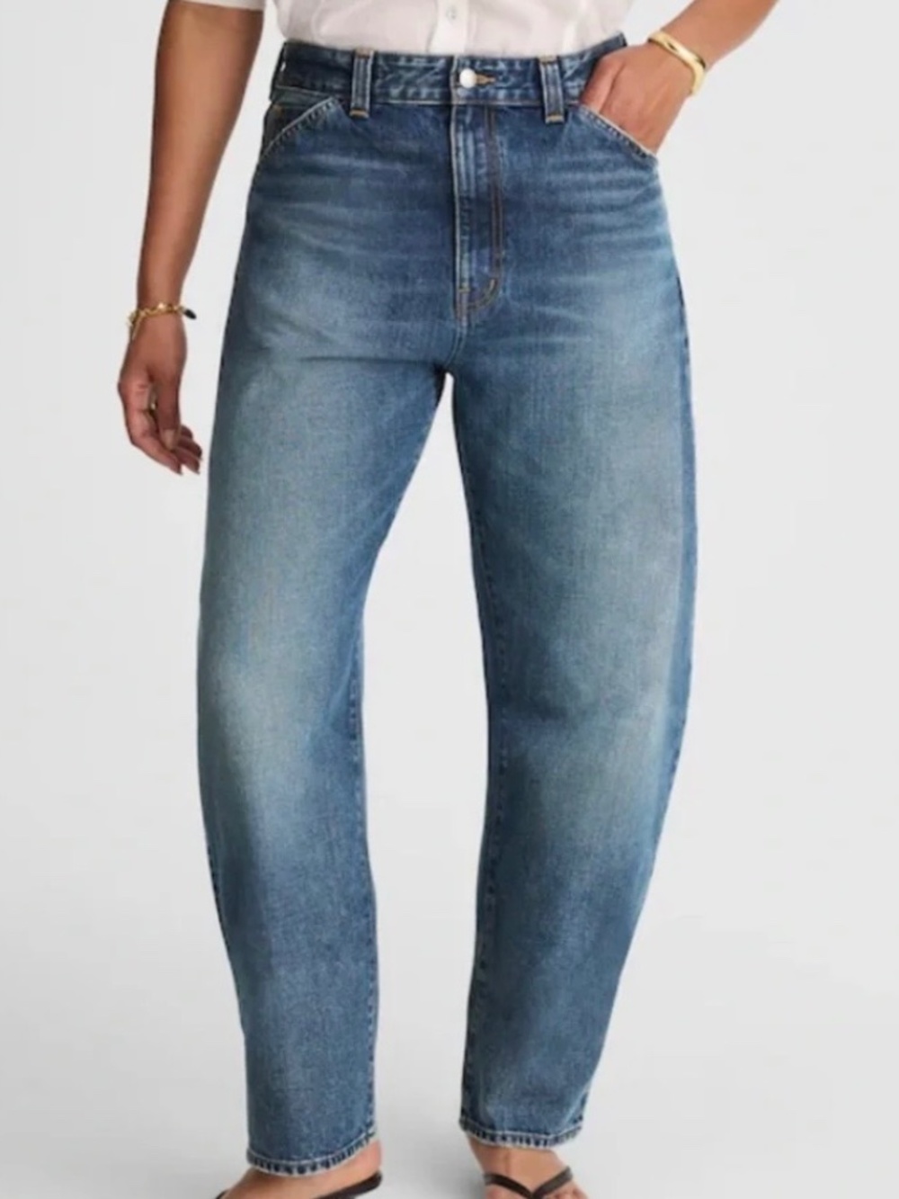 Madewell Curvy Balloon Jean size 26